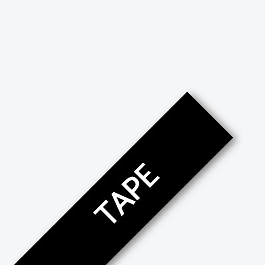 US STOCK 6PK TZ Tze 315 White on Black Label Tape for Brother Tze315 P-Touch 6mm